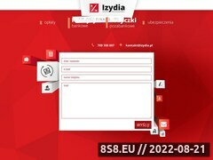 Miniaturka www.izydia.pl (Naprawy sprzętu komputerowego)