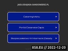 Miniaturka domeny www.jadlodajnia-sandomierz.pl