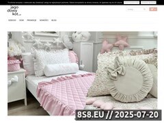 Miniaturka www.jagodowykot.pl (Dekoracje, tekstylia, tapety oraz meble dla dzieci)