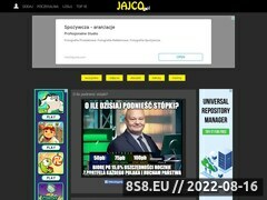Zrzut strony JAJCO.pl - Śmieszne zdjęcia i obrazki