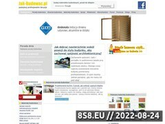 Miniaturka strony Materiay budowlane w Jak-Budowac.pl - promocje, ceny, opinie