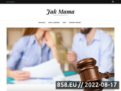 Miniaturka jak-mama.pl (Blog o samotnych matkach)