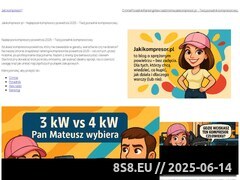 Miniaturka jakikompresor.pl (Ranking, recenzje i poradniki na temat kompresorów)
