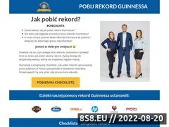 Miniaturka domeny jakpobicrekord.pl