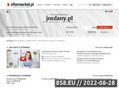 Miniaturka domeny www.jordany.pl