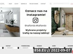 Miniaturka kaflando.pl (Płytki ceramiczne oraz wyposażenie łazienek)