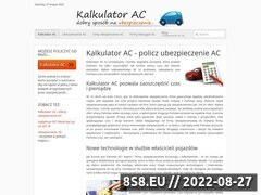 Miniaturka strony Kalkulator Autocasco