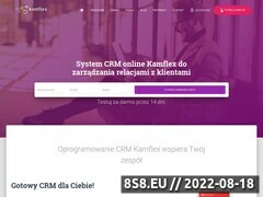 Zrzut strony System CRM i ERP