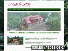 Miniaturka strony Karpacz - Kamieczyk - noclegi w Karpaczu
