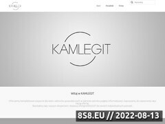 Miniaturka www.kamlegit.pl (Strony internetowe oraz marketing internetowy)
