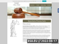 Zrzut strony Porady prawne Wałbrzych
