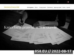 Miniaturka domeny www.kancelariawawa.pl