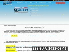 Miniaturka kanekspert.pl (Udrażnianie, czyszczenie i inspekcja kanalizacji)