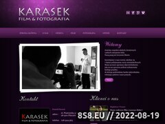 Miniaturka karasekfilmowanie.pl (<strong>wideofilmowanie</strong> imprez okolicznościowych)