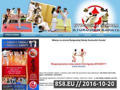 Miniaturka karate.ecom.com.pl (Bydgoska Szkoła Kyokushin Karate)