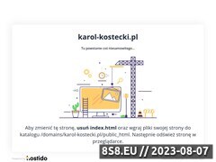 Miniaturka domeny www.karol-kostecki.pl