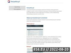 Miniaturka domeny www.karpatka.pl