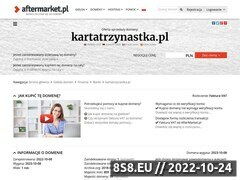 Miniaturka domeny www.kartatrzynastka.pl
