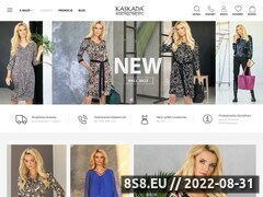 Zrzut strony Kaskada - producent odzieży damskiej Poznań