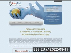 Miniaturka strony Rekawice medyczne Kas-Tel