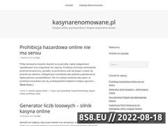 Miniaturka www.kasynarenomowane.pl (Kasyna, hazard)