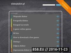Miniaturka domeny katalog.slubnybukiet.pl