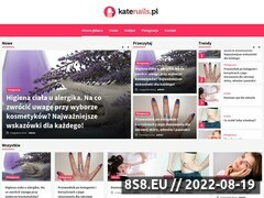 Miniaturka www.katenails.pl (Kosmetyki i akcesoria do pielęgnacji paznokci)