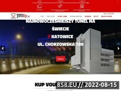 Zrzut strony Profly - aerotunel Katowice