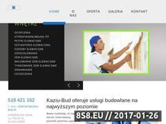 Miniaturka domeny kaziu-bud.pl