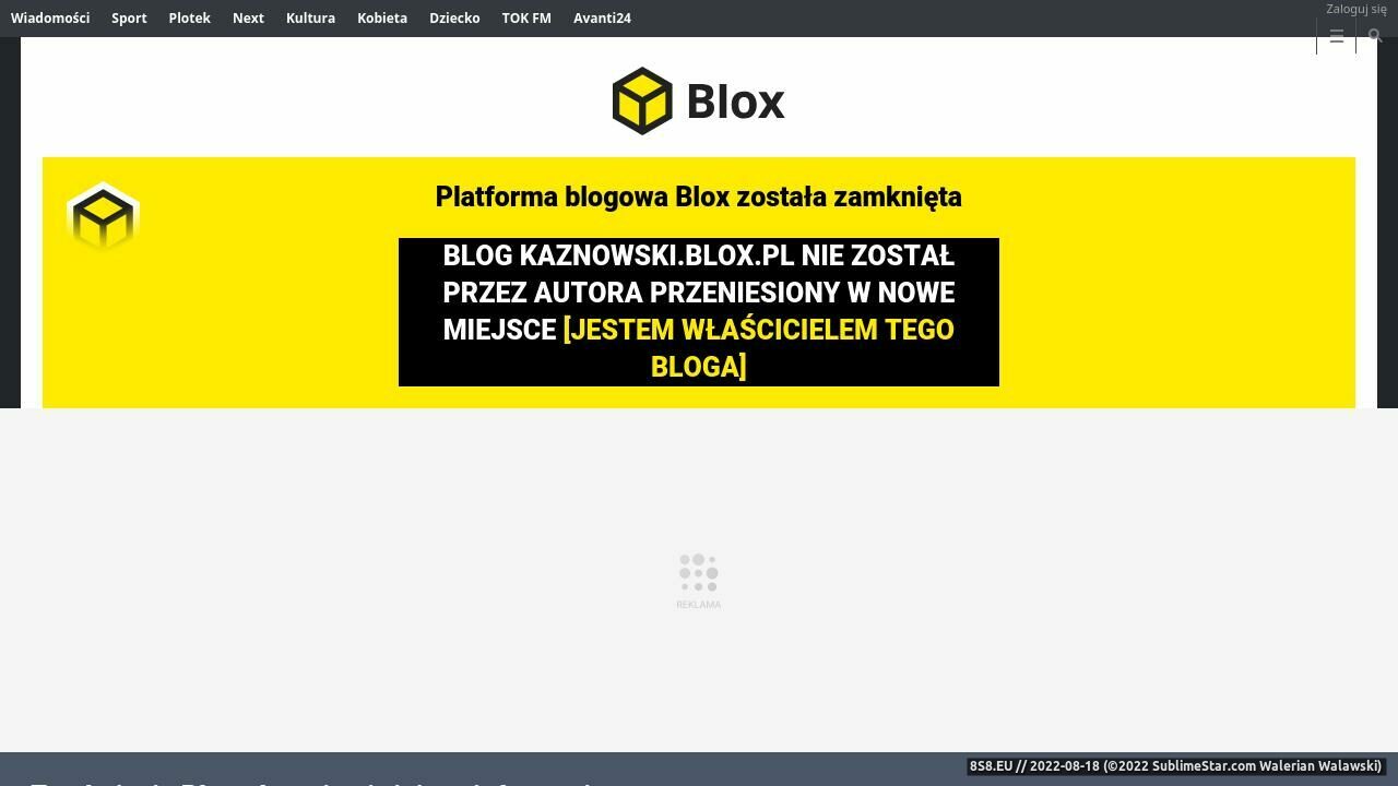 Media tradycyjne (strona kaznowski.blox.pl - Kaznowski.blox.pl)