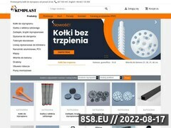 Miniaturka kemplast.pl (Polski producent kołków do styropianu)
