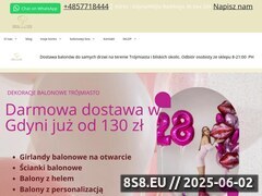 Miniaturka kikibaloniki.com (Balony i dekoracje balonowe)