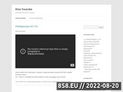 Miniaturka kinoyoutube.pl (Darmowe, pełnometrażowe <strong>filmy online</strong> z Youtube)