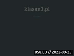 Miniaturka domeny www.klasan3.pl