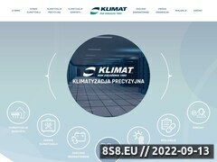 Zrzut strony KLIMAT serwis układów chłodniczych
