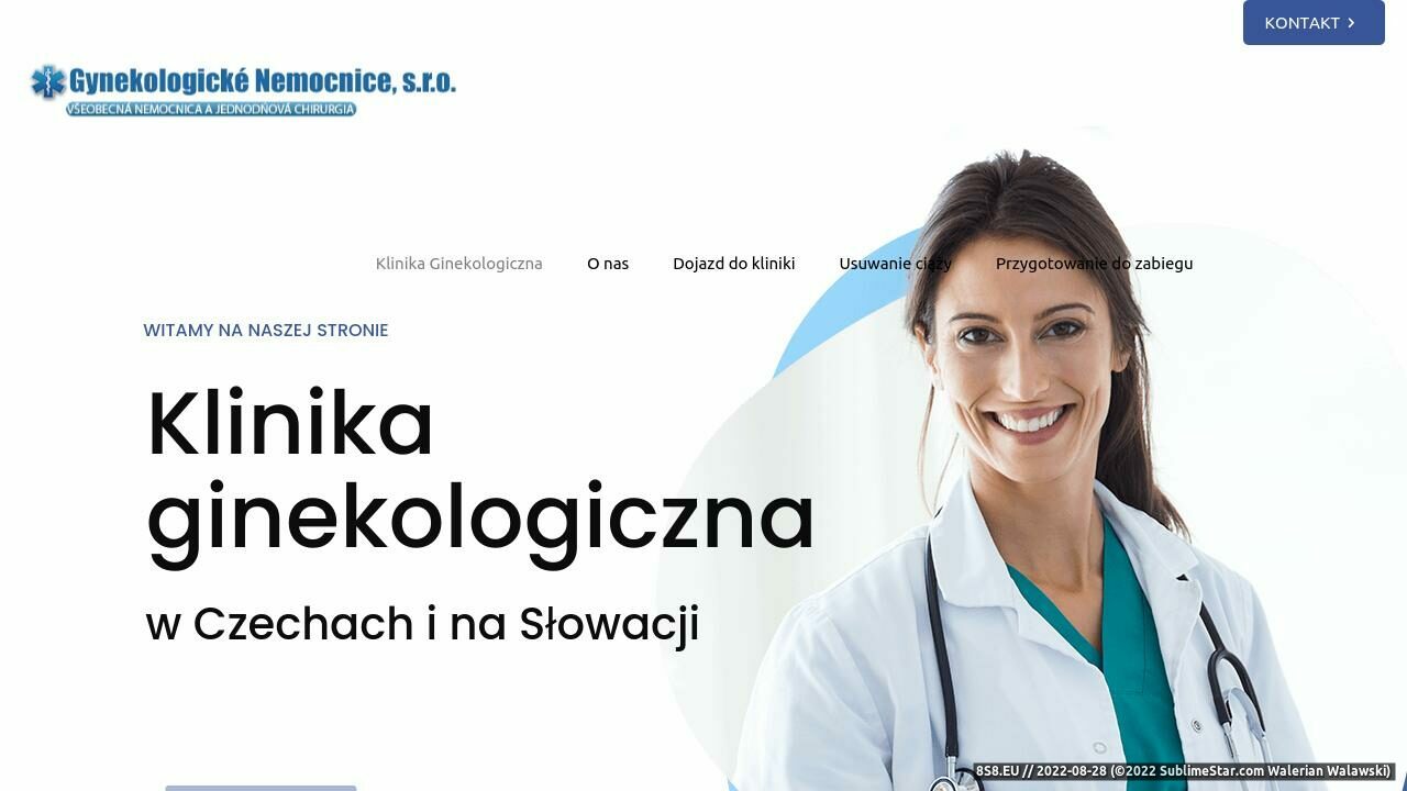 Legalna i bezpieczna aborcja na Słowacji (strona klinika-ginekologiczna.com - Klinika-ginekologiczna.com)