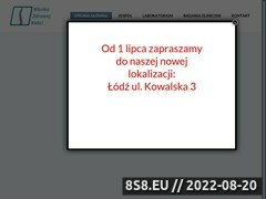 Miniaturka domeny klinikazdrowejkosci.pl