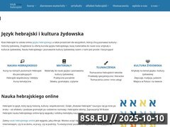 Miniaturka domeny klubhebrajski.pl