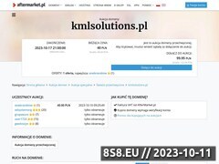 Miniaturka domeny www.kmlsolutions.pl