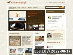Miniaturka domeny www.kochamantyki.pl