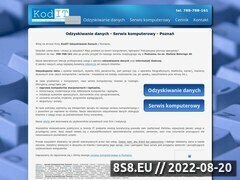 Miniaturka kodit.pl (Odzyskiwanie danych - serwis komputerowy)