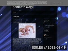 Miniaturka komnata-magii.blogspot.com (Profesjonalna wróżka przez internet)
