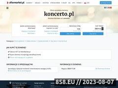 Miniaturka domeny www.koncerto.pl