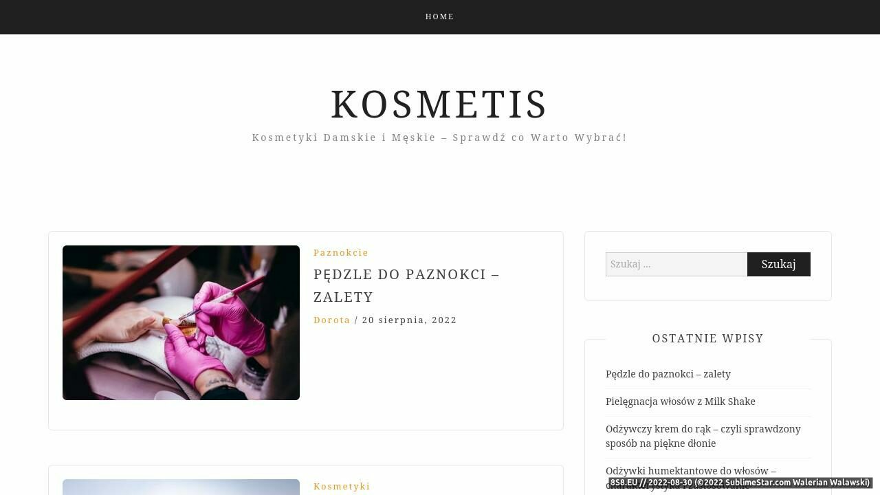 Sklep z kosmetykami w niskich cenach - Kosmetis.pl (strona kosmetis.pl - Kosmetis.pl)
