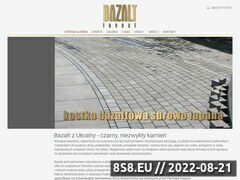 Miniaturka domeny www.kostka-bazaltowa.pl