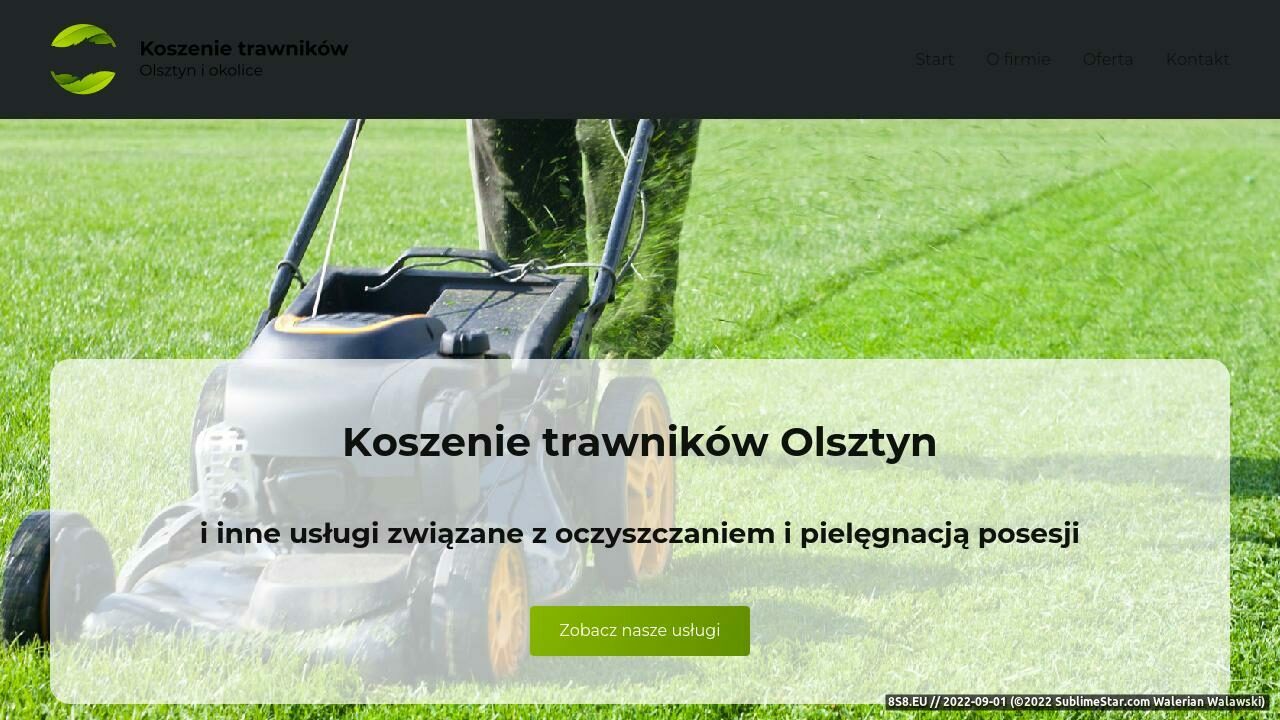 Koszenie trawników Olsztyn (strona koszenietrawnikow.olsztyn.pl - Koszenie Trawników)