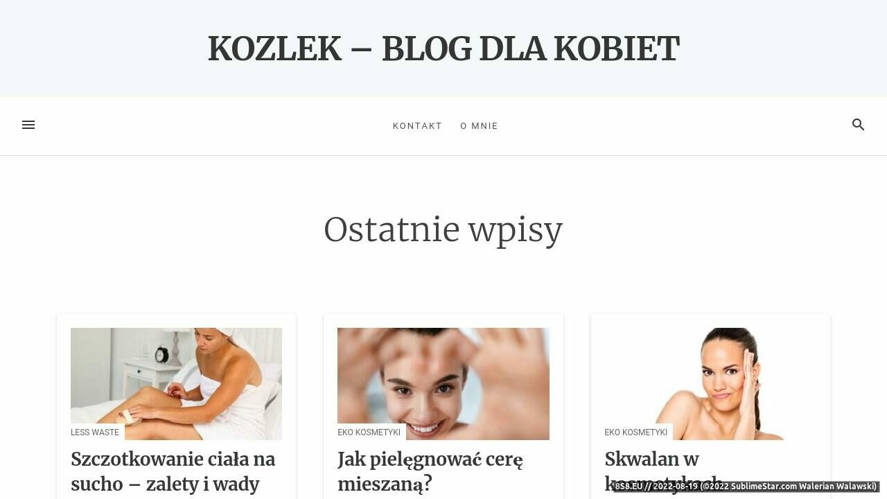 Miody (strona www.kozlek.pl - Sklep zielarski)