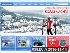 Miniaturka kozlowski24.pl (Nauka snowboardu i narty)