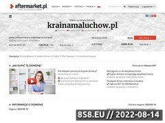Miniaturka domeny www.krainamaluchow.pl