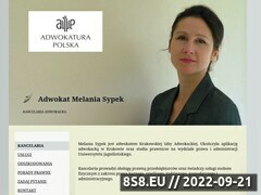 Miniaturka domeny www.krakow-adwokat.eu